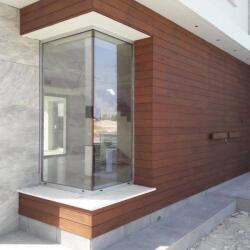 External Rampote Double Door With Wall Paneling
