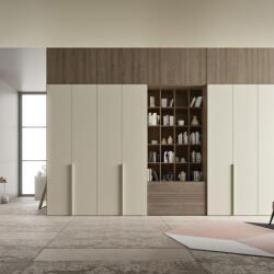 Linea Wardrobe With Featured Shelves